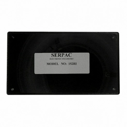 Serpac Electronic Enclosures 152RI,BK image