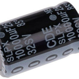 Cornell Dubilier Electronics SLPX103M025A5P3 image