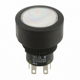 NKK Switches YB226CWCKW01-5D-JS image