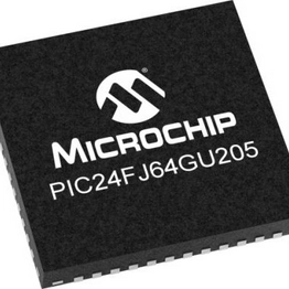 Microchip Technology PIC24FJ64GU205-I/M4 image