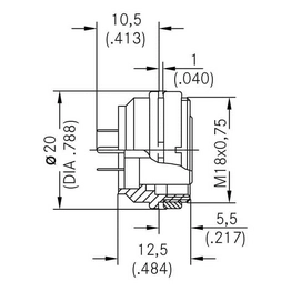 T 3653 404 Amphenol