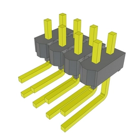 samtec MTSW-104-07-T-D-095-RA image