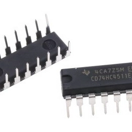 Texas Instruments CD74HC4511E image