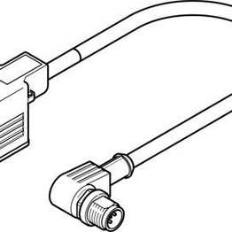 NEBV-B2W3F-P-K-0.6-N-M12W3 FESTO