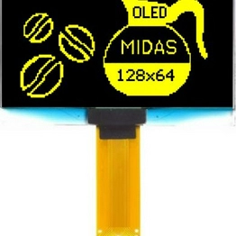 MCOT128064HV-YM Midas Components