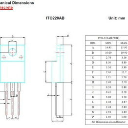DIODES STPF1040CTW image