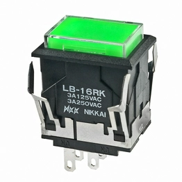 NKK Switches LB16RKW01-5F24-JF image
