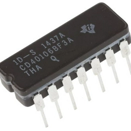 Texas Instruments CD40106BF3A image