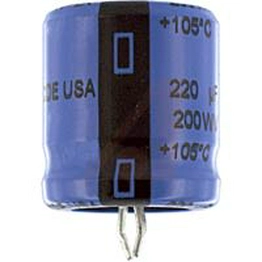 Cornell Dubilier Electronics 381LX221M200H012 image