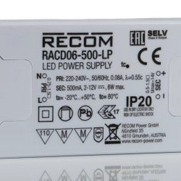RECOM Power RACD06-500-LP image