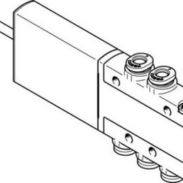 MHE2-MS1H-5/2-QS-4-K FESTO
