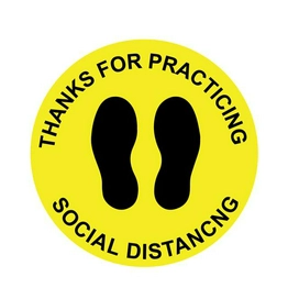 3M 3662-10 SOCIAL DISTANCE 3M