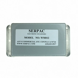 Serpac Electronic Enclosures WM012,GY image