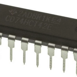 Texas Instruments CD74HCT42E image