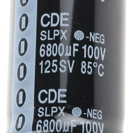 Cornell Dubilier Electronics SLPX682M100H9P3 image