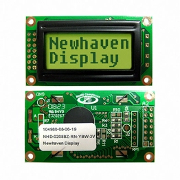 Newhaven Display NHD-0208BZ-RN-YBW-3V image