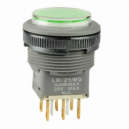 NKK Switches LB25WGG01-5F24-JF image