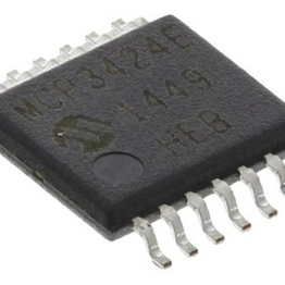 Microchip Technology MCP3424-E/ST image