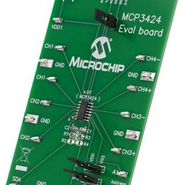 Microchip Technology MCP3424EV image