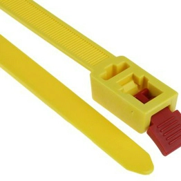 HellermannTyton 115-00001 SpeedyTie (RTT750HR)-PA66-RD/YE image