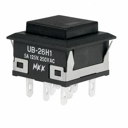 NKK Switches UB26KKW015F-AB image