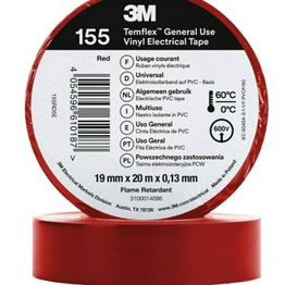 3M 3M 155 red 19mm x 20m image