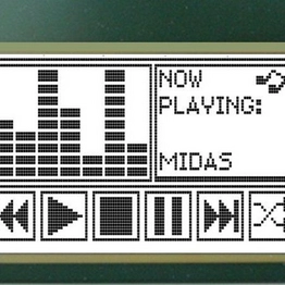 MCCOG240160C6W-FPTLW Midas Components