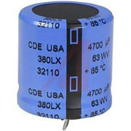 Cornell Dubilier Electronics 380LX472M063K022 image