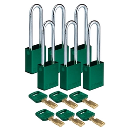 ALU-GRN-76ST-KA6PK BRADY