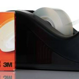 3M 3M 10 Crystal office tapes + dispenser C60 image