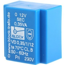 BLOCK Transformatoren-Elektronik VB 0,35/1/12 image