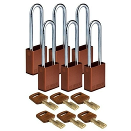ALU-BRN-76ST-KD6PK BRADY