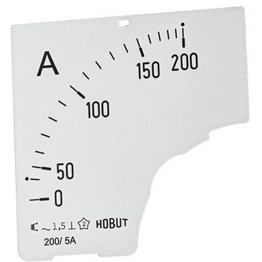 D72 DIAL 0/200A HOBUT