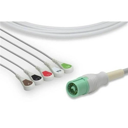 DYNASCOPE DS-5400 DIRECT-CONNECT ECG CABLES SNAP International Lighting