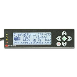 XES635BK-TFK-KU Crystalfontz America
