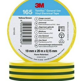 3M 3M 165 green/yellow 19mm x 20m image