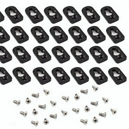 Hammond Manufacturing 1557FOOTBK-24 image