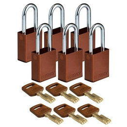 ALU-BRN-38ST-KD6PK BRADY