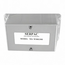 Serpac Electronic Enclosures WM023RI,GY image