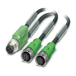 SAC-3P-M12Y/2X5,0-PUR/M12FS B PHOENIX CONTACT
