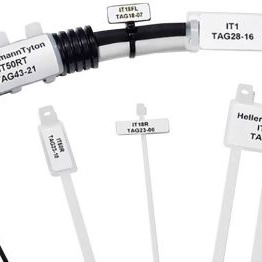596-12259 TAG43-16TD1-892-WH-892-WH HellermannTyton