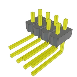 samtec MTSW-104-08-T-D-095-RA image