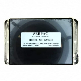 WM031I,BK Serpac Electronic Enclosures